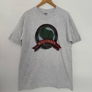 VINTAGE 1998 WISCONSIN 150 YEARS T-SHIRT LARGE